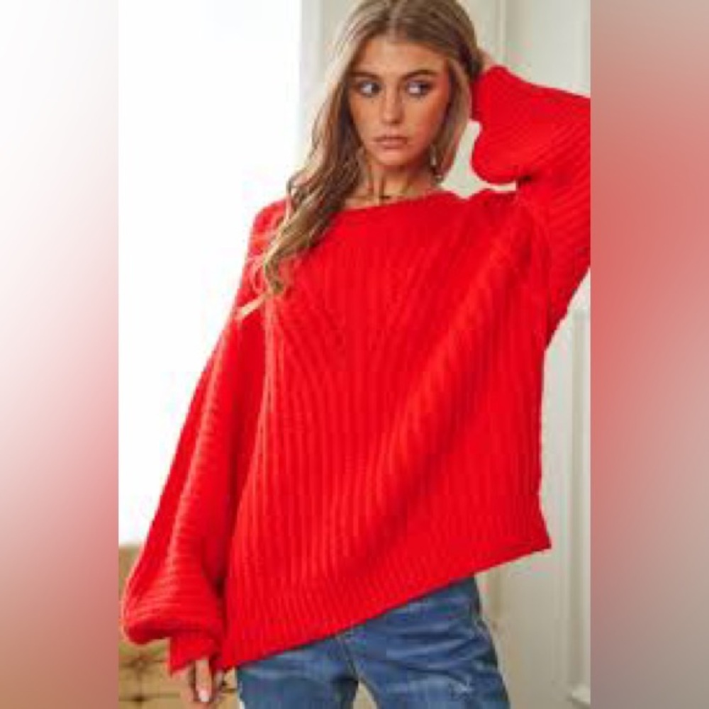 Free People off the shoulder sweater new with tag size S - Picture 14 of 14